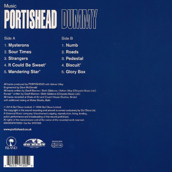 Portishead – Dummy (E/VG+) – LP, UK 2014 - Image 5