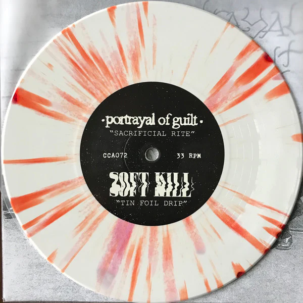 Portrayal Of Guilt, Soft Kill – Portrayal Of Guilt / Soft Kill (VG+/VG+) – 7", US 2019 - Image 5
