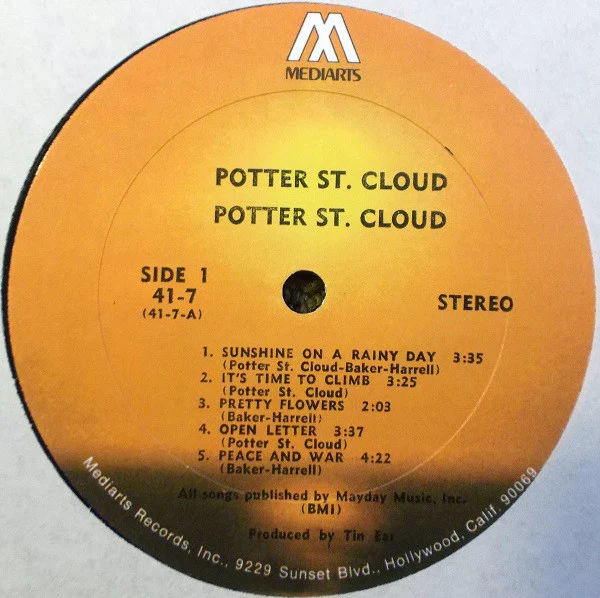Potter St. Cloud – Potter St. Cloud (VG+/VG) – LP, US 1971 - Image 3
