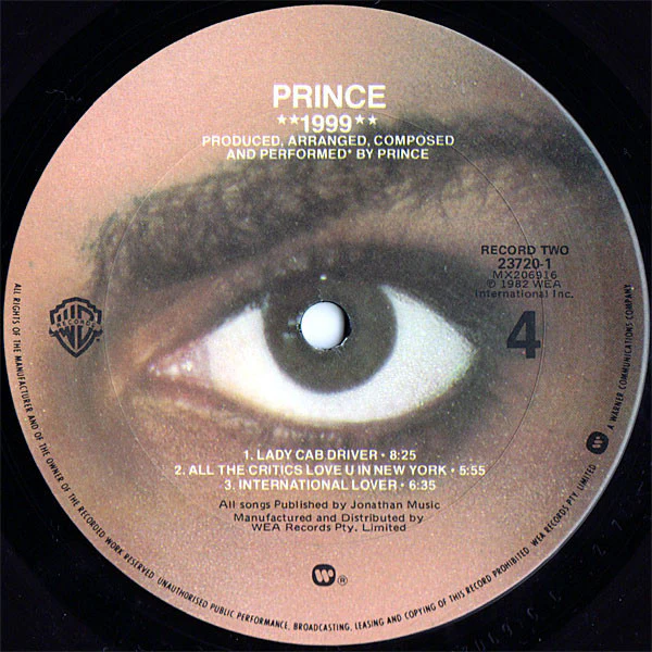 Prince – 1999 (VG+/VG+) – 2xLP, AU 1982 - Image 6