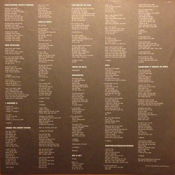Prince And The Revolution – Parade (VG+/VG+) – LP, JP 1986, With OBI - Image 8