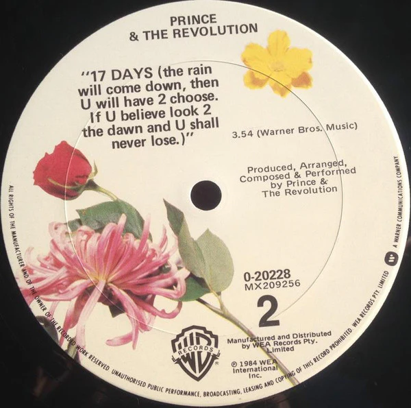 Prince And The Revolution – When Doves Cry (VG/VG+) – 12", AU 1984 - Image 4