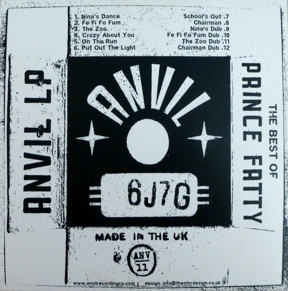 Prince Fatty – The Best Of Prince Fatty (VG/VG+) – LP, UK 2005 - Image 2