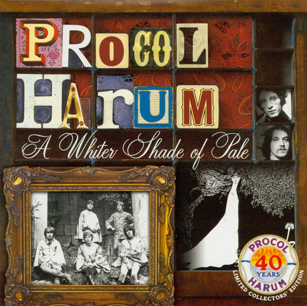 Procol Harum – A Whiter Shade Of Pale (VG+/E) – 7", UK 2007