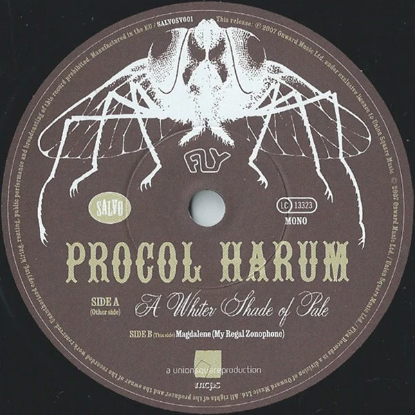 Procol Harum – A Whiter Shade Of Pale (VG+/E) – 7", UK 2007 - Image 4