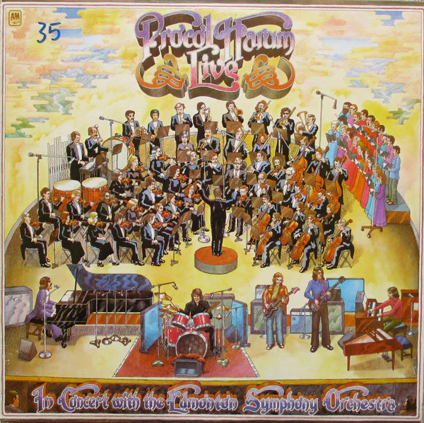 Procol Harum, Edmonton Symphony Orchestra – Live (VG/VG+) – LP, AU 1972