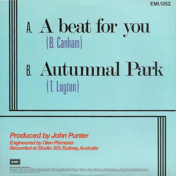 Pseudo Echo – A Beat For You (VG+/VG+) – 7", AU 1984 - Image 2