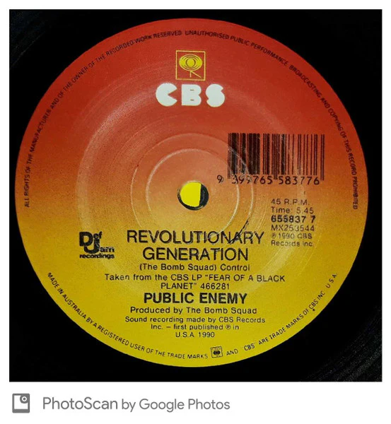 Public Enemy – 911 Is A Joke (VG+/VG) – 7", AU 1990 - Image 4