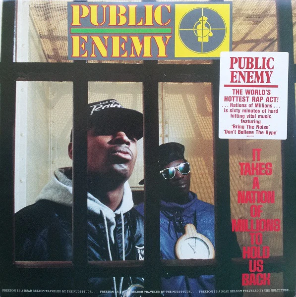 Public Enemy – It Takes A Nation Of Millions To Hold Us Back (VG+/VG+) – LP, AU 1988