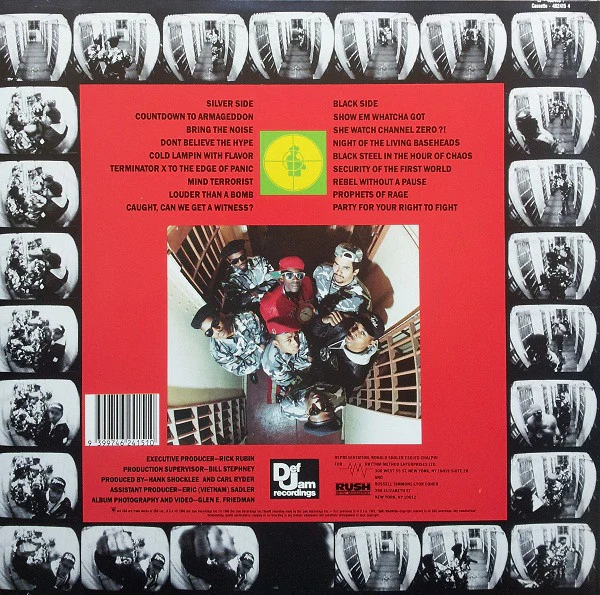 Public Enemy – It Takes A Nation Of Millions To Hold Us Back (VG+/VG+) – LP, AU 1988 - Image 2
