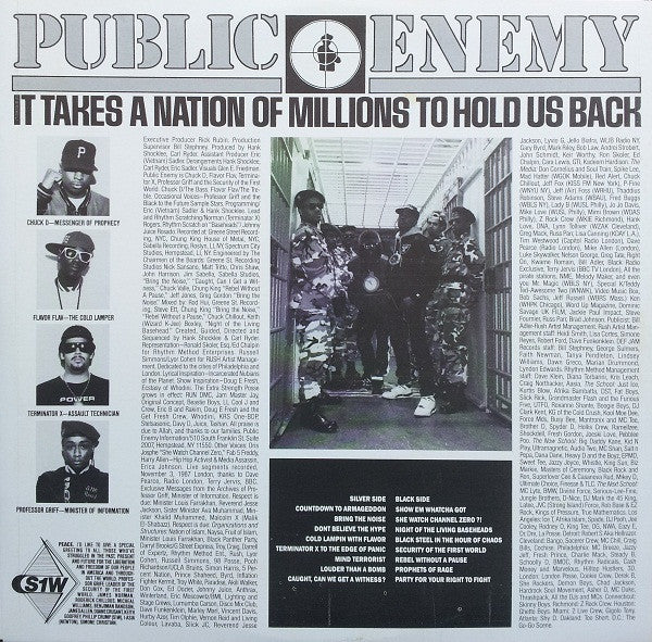 Public Enemy – It Takes A Nation Of Millions To Hold Us Back (VG+/VG+) – LP, AU 1988 - Image 4