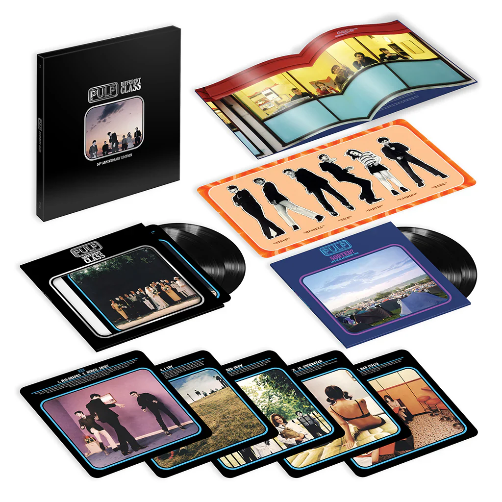 Pulp – Different Class (4xLP, 30th Anniversary edition)