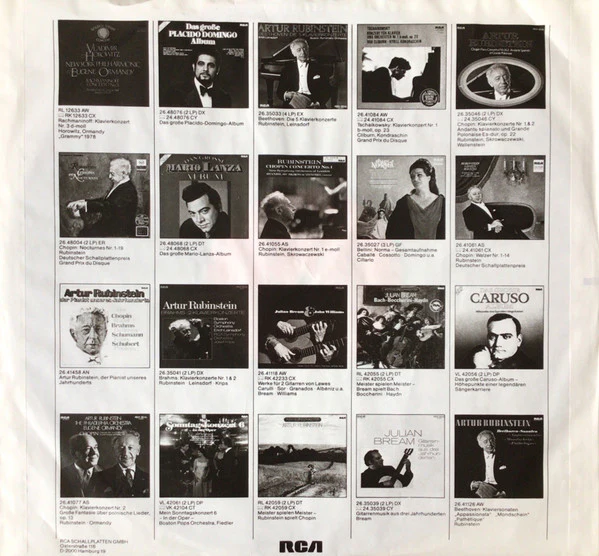 Pyotr Ilyich Tchaikovsky, Johannes Brahms, Sergei Rachmaninoff, Vladimir Horowitz – Vladimir Horowitz (Seine Berühmten Konzerte) (E/VG+) – 3xLP, DE - Image 9