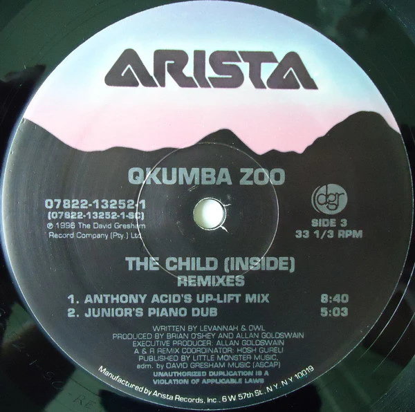 Qkumba Zoo – The Child (Inside) (Remixes) (VG+/E) – 2x12", US 1996 - Image 5