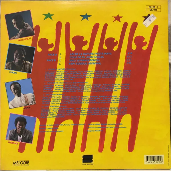 Quatre Etoiles – Sangonini (VG/VG) – LP, FR 1993 - Image 2