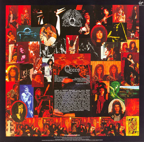 Queen – Queen (VG+/VG+) – LP, UK 2015 - Image 2