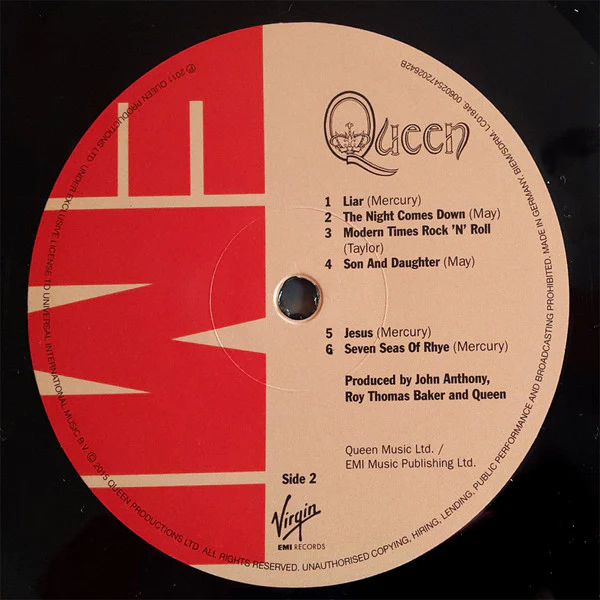 Queen – Queen (VG+/VG+) – LP, UK 2015 - Image 4