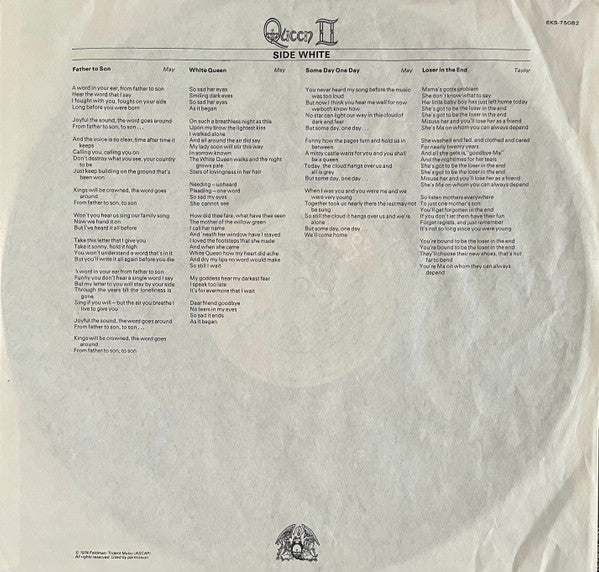 Queen – Queen II (VG+/VG) – LP, US - Image 5