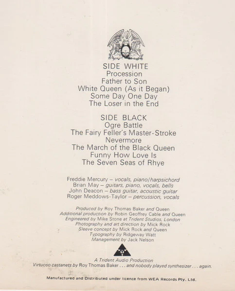 Queen – Queen II (VG+/E) – LP, AU 1974 - Image 7