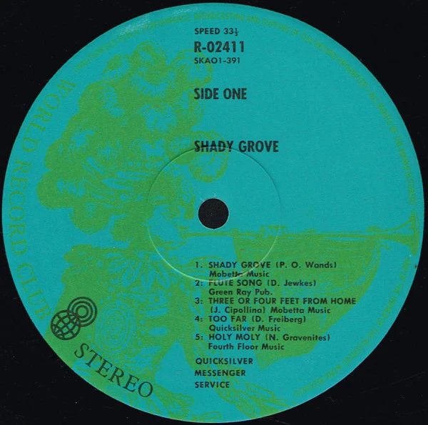 Quicksilver Messenger Service – Shady Grove (G+/VG) – LP, AU 1976 - Image 3