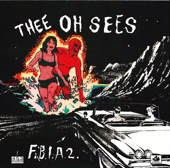 Quintron, Miss Pussycat, Thee Oh Sees – Banana Beat / F.B.I.A.2. (E/E) – 7", US 2012 - Image 2