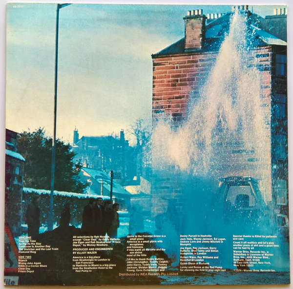 Rab Noakes – Red Pump Special (VG+/VG+) – LP, AU 1974 - Image 2
