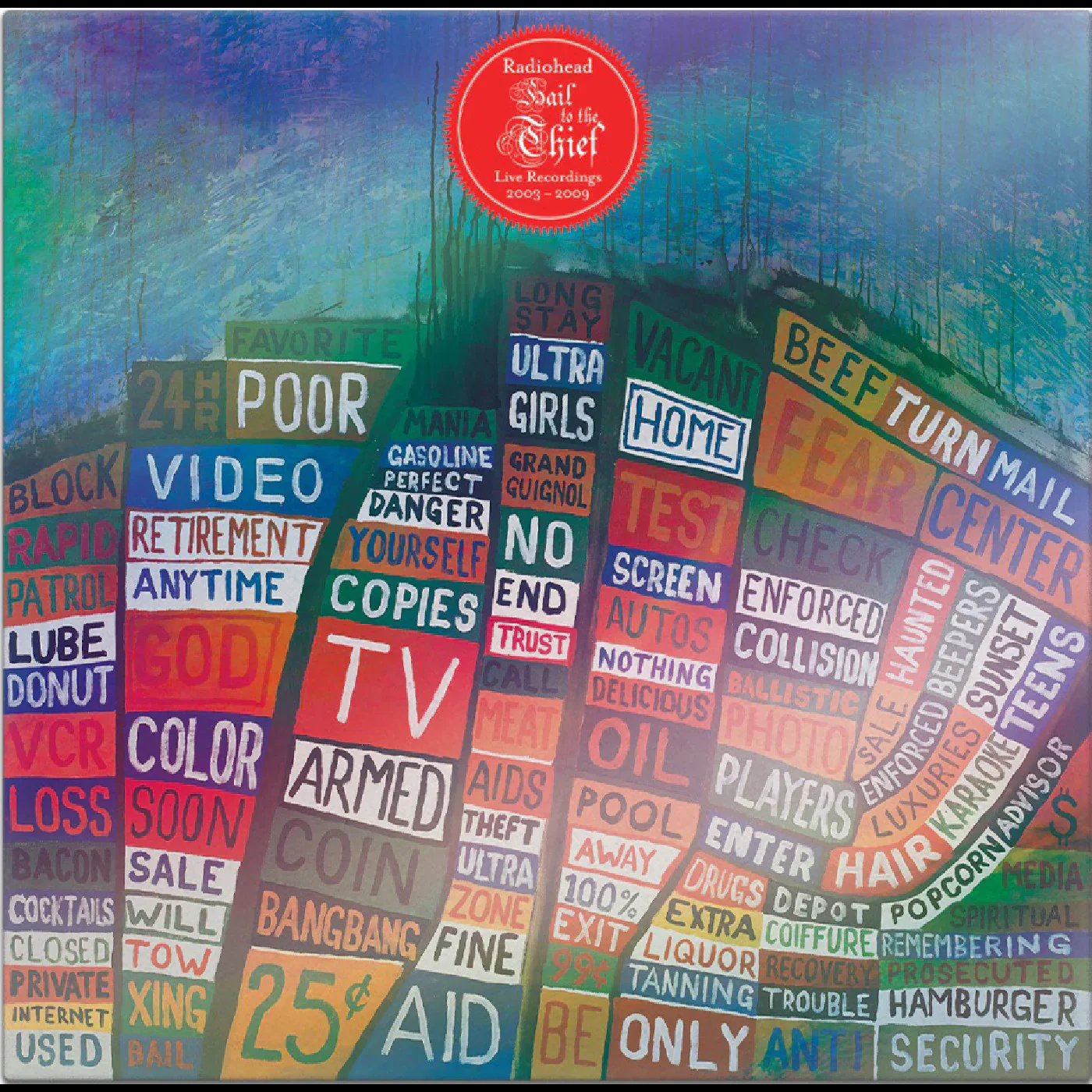 Radiohead – Hail To The Thief (Live Recordings 2003-2009) (Red vinyl)