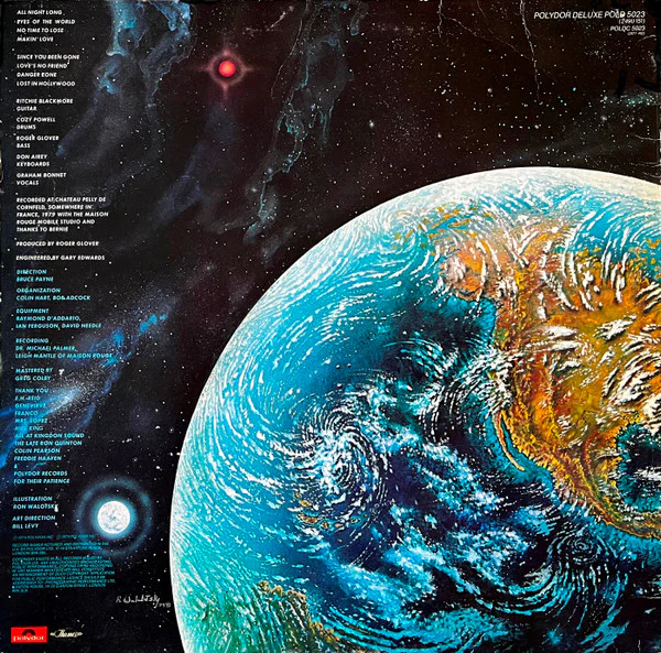 Rainbow – Down To Earth (VG/VG+) – LP, UK 1979 - Image 2