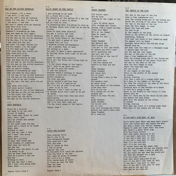 Rainbow – Ritchie Blackmore's Rainbow = 銀嶺の覇者 (VG+/E) – LP, JP 1975, With OBI - Image 7