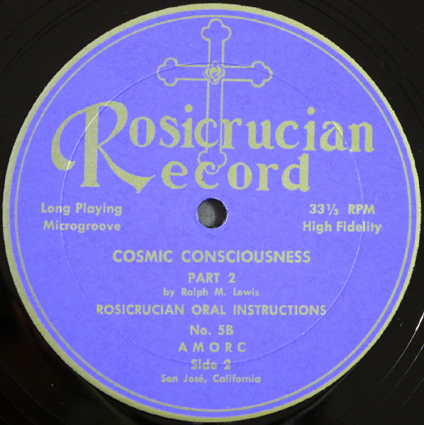 Ralph M. Lewis – Attaining Cosmic Consciousness (E/VG+) – LP, US 1971 - Image 4