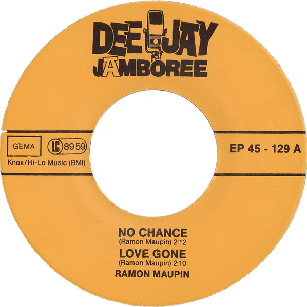 Ramon Maupin – No Chance (VG+/VG+) – 7", DE - Image 3