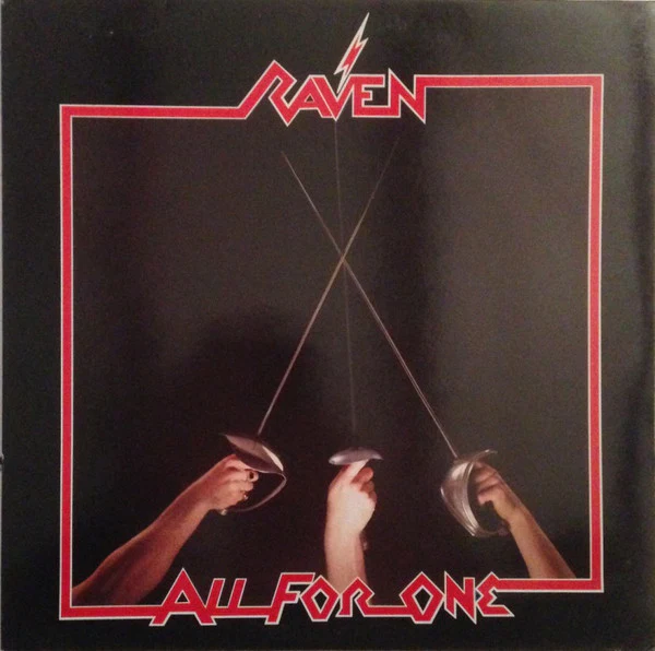 Raven – All For One (VG/VG+) – LP, UK 1983