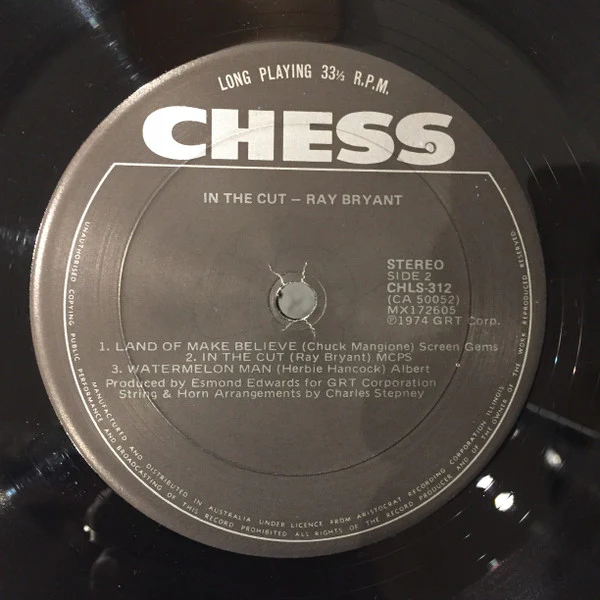 Ray Bryant – In The Cut (E/E) – LP, AU 1974 - Image 2