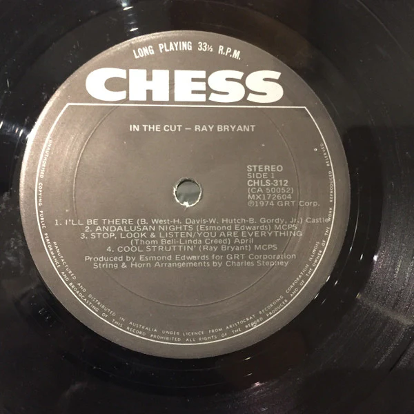 Ray Bryant – In The Cut (E/E) – LP, AU 1974 - Image 3
