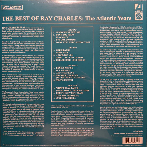 Ray Charles – The Best Of Ray Charles: The Atlantic Years (VG+/VG+) – 2xLP, 2021 - Image 2