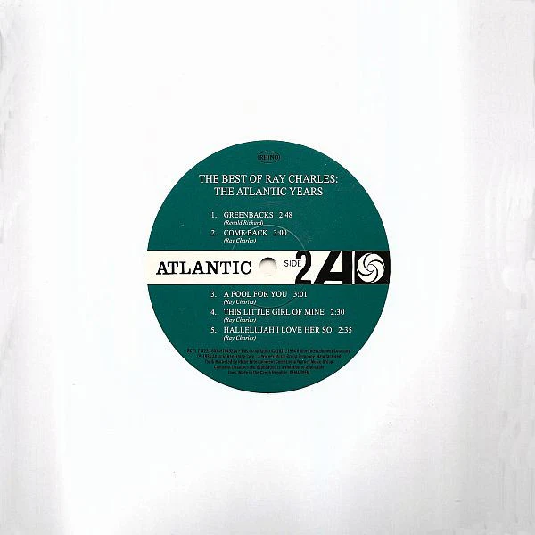 Ray Charles – The Best Of Ray Charles: The Atlantic Years (VG+/VG+) – 2xLP, 2021 - Image 4