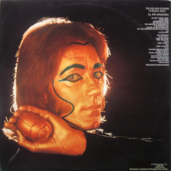 Ray Manzarek – The Golden Scarab (VG/VG+) – LP, AU 1974 - Image 2