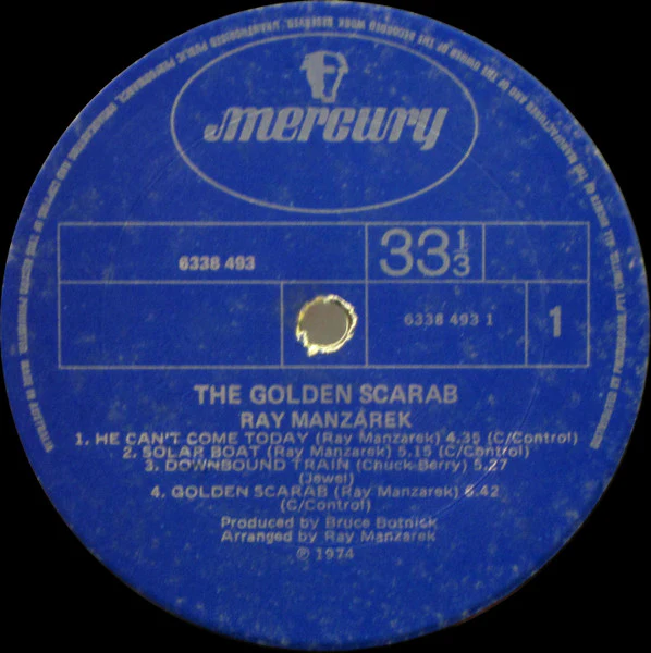 Ray Manzarek – The Golden Scarab (VG/VG+) – LP, AU 1974 - Image 4