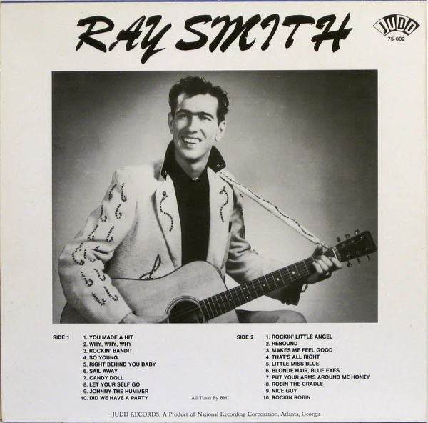 Ray Smith – It's Great It's Ray Smith (VG/VG) – LP, US - Image 2
