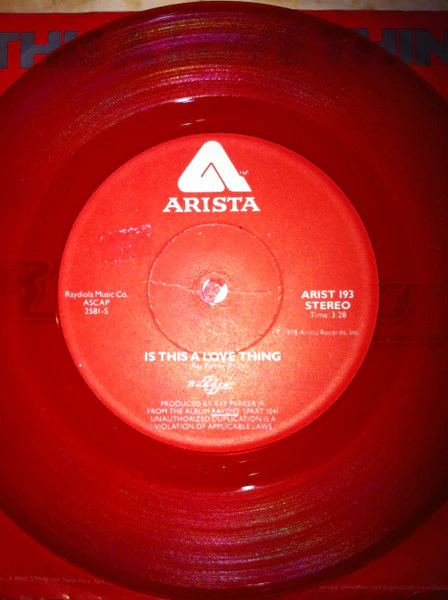 Raydio – Is This A Love Thing (E/VG+) – 7", UK 1978 - Image 5