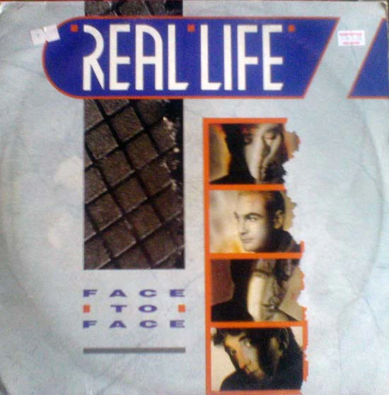 Real Life – Face To Face (VG+/VG+) – 12", AU 1985