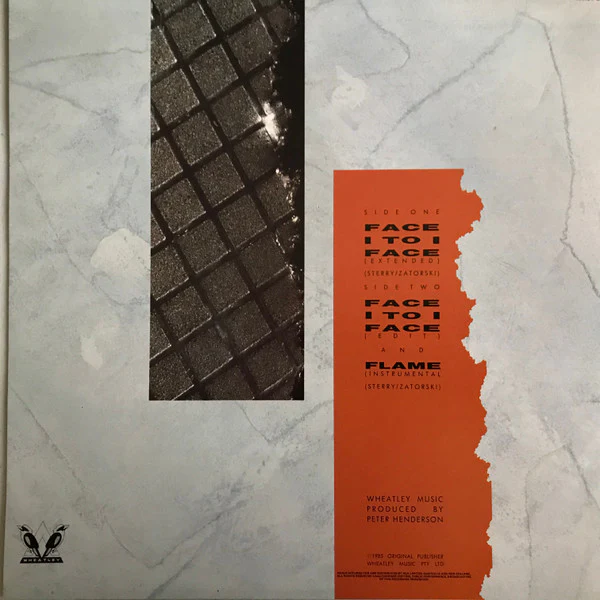 Real Life – Face To Face (VG+/VG+) – 12", AU 1985 - Image 4