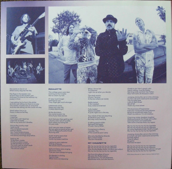Red Hot Chili Peppers – Return Of The Dream Canteen (VG+/VG+) – 2xLP, EU 2022 - Image 8