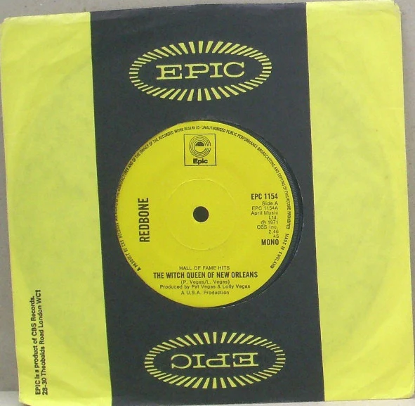 Redbone – The Witch Queen Of New Orleans / Maggie (VG+/VG+) – 7", UK 1973 - Image 2