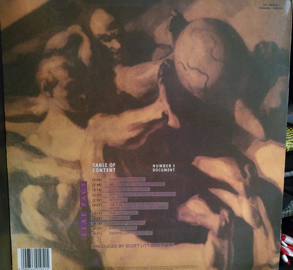R.E.M. – Document (VG/VG+) – LP, AU 1987 - Image 2