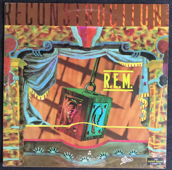 R.E.M. – Fables Of The Reconstruction (VG+/VG+) – LP, AU 1985 - Image 2