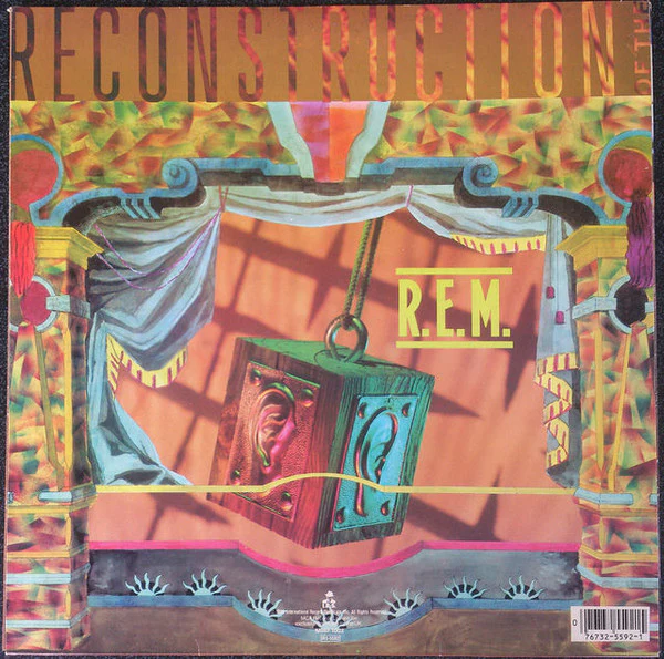 R.E.M. – Fables Of The Reconstruction / Reconstruction Of The Fables (VG+/VG+) – LP, UK 1985 - Image 2