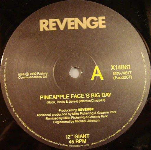 Revenge – Pineapple Face (E/E) – 12", AU 1990 - Image 3