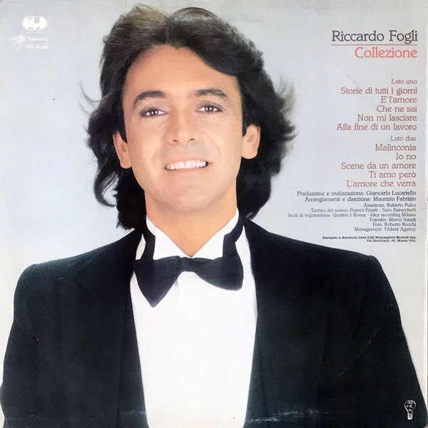 Riccardo Fogli – Collezione (VG+/VG+) – LP, IT 1982 - Image 2