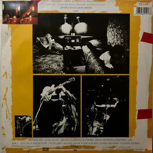 Rich Kids – Ghosts Of Princes In Towers (VG+/VG+) – LP, UK 1983 - Image 2
